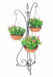 Perfect Home Essentials Patio Triple Plant Holder The Home Depot Canada Plant Holders Plants Balcony Plants
