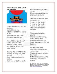 An Elephant Is On My House And Other Poems For Kids By Cummings Poems For Kids Hot Air Balloon Best Poems For Kids Kids Poems