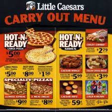 Maybe you would like to learn more about one of these? Little Caesars Menu