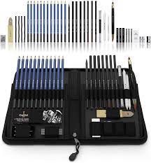 Castle Art Supplies Complete Drawing Pencil Set 40 Piece
