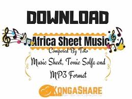The good news is the internet is teeming with sites where you can search for music, and much of that music is free. Download Free Toto Africa Sheet Music For Piano In