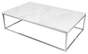 There are over 26 special value prices on coffee tables. Prairie 47 X30 Coffee Table With Marble Top Contemporary Coffee Tables By Temahome Houzz