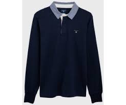 A rugby shirt, also known as a rugby jersey, is worn by players of rugby union or rugby league. Gant Rugbyshirt Evening Blue 2005030 433 Ab 44 99 Preisvergleich Bei Idealo De