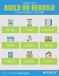 Ways To Build Or Rebuild Your Credit Score Forum Credit Union Credit Repair Improve Credit Score Improve Credit