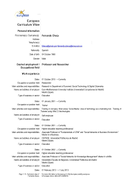 Type of resume and sample, curriculum vitae examples for professors.you must choose the format of your resume depending on your work and personal background. Academic Cv
