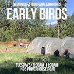 FOOD COMMONS EARLY BIRDS: Demonstration farm group
