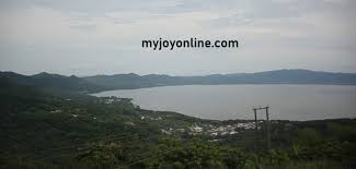 Lake Bosomtwe drying up