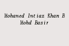 Here's the list of the lawyer: Mohamed Imtiaz Khan B Mohd Basir Peguambela Dan Peguamcara In Church Street