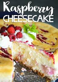 This easy raspberry cheesecake recipe is lighter than spread the raspberry sauce, or fresh raspberries over top before serving. Raspberry Cheesecake Recipe Kleinworth Co