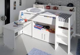 Hochbett Swan In 2020 Hochbett Mit Schreibtisch Halbhohes Kinderbett Kinderhochbett