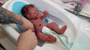 First Bath For Newborn Silicone Baby Rare Full Body Silicone Julie Malloy Doll Video Dailymotion