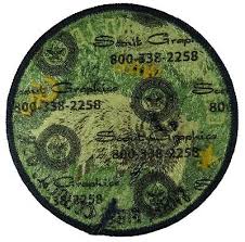 Three Fires Council IL Camp Freeland Leslie Camp Patch BLU Bdr (WY828)