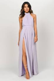 Tara Lavender Halter Maxi Dress Kr 675 Tobi No