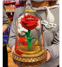 Disneylifestylers On Instagram Beauty And The Beast Enchanted Rose Snowglobe From Disney Store Uk Thank You In 2021 Disney Store Uk Christmas Bulbs Enchanted Rose