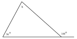 Another way to calculate the exterior angle of a triangle is to subtract the angle of the vertex of interest from 180°. Missing Angles In Triangles