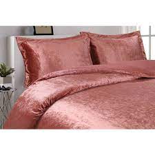 Check spelling or type a new query. Chc Velvet Duvet Cover Set Coral King The Home Depot Canada