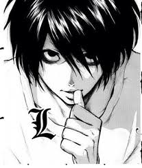 Black And White Death Note Manga Art Pin By Ashawne Matthews On Black And White Anime Death Note L Death Note Anime