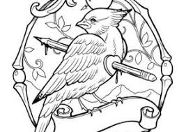 Intricating sugar skull printable for adults. Tattoo Coloring Pages Coloring4free Com