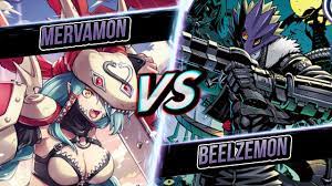 Mervamon vs Beelzemon - VeeLeague ligue 1 - BT11 - Digimon TCG FR - YouTube