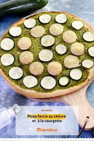 Pizza Facile Aux Courgettes Recette Pizza Facile Pizza Recette Pizza Facile