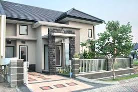 Gambar Teras Rumah Minimalis Depan Dan Samping Dengan Desain Warna Cat Minimalis Gambar Teras Rumah Minimalis D Rumah Batu Rumah Kontemporer Rumah Minimalis