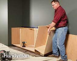 For a base cabinet less than 4' wide, you can cut all the parts except the back. Face Frame Cabinet Building Tips Face Frame Cabinets Diy Kitchen Cabinets Diy Kitchen Cabinets Build