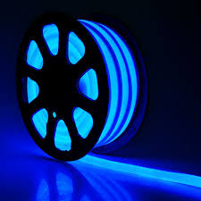 Neon Flex Led 50 Holiday Decorative Rope Lighting In Blue