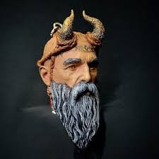 Buy Kratos Keychain ,god of War Keychain , Gow Keyring ,bag Accessory ,  Backpack Accessory ,mirror Hanging Accessory, ,mirror Pendant,crİstmas  Online in India