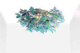 Large Flush Mount Ceiling Light With