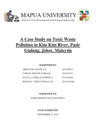 A year on, victims of the crisis are calling for more action by the authorities, as the river continues to be a site of danger. Second Progress Report Docx Environmental Law Occupational Hygiene