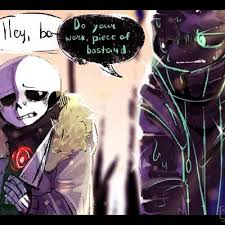 Glide across universes ink!sans fanart. A N Blood Red Paint Yandere Ink Sans Nightmare Sans X Reader
