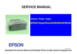 Epson Stylus Photo Rx420 Rx425 Rx430 Scanner Manualzz Windows 7, win vista, windows 8, win xp. epson stylus photo rx420 rx425 rx430