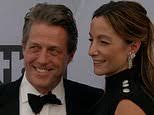 Hugh Grant and Anna Eberstein