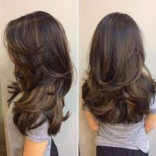 Surely everyone will stop and look at you admiring your splendidly curled long layered hairstyle. 21 Cute Long Hairstyles With Layers For Women In 2019 Haircut Haircutideas Hairstyle Haarschnitte Hair Styles Long Layered Hair Thick Hair Styles