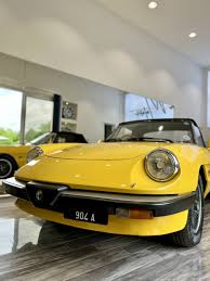 Image result for Canary Yellow 1982 Alfa-Romeo