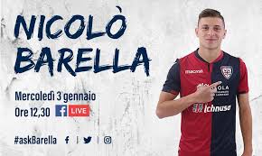 New png football player update. Calcio Nicolo Barella Rinnova Con Il Cagliari Fino Al 2022 Steemkr