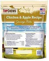 I've changed things up a bit and am using one of and on top of all that, this recipe is super flavorful. Amazon Com Top Chews Chicken Apple Sausages 40 Oz Pet Supplies