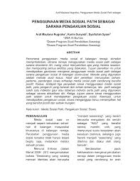 Usia ini adalah usia minimal untuk mendaftarkan akun media. Https Ejournal Upi Edu Index Php Sosietas Article Download 1522 1048