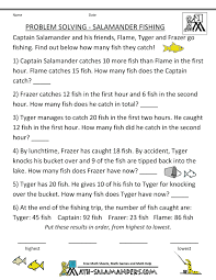 Math Problems For Children 1st Grade Problem Solving Worksheet Math Problem Solving Problem Solving