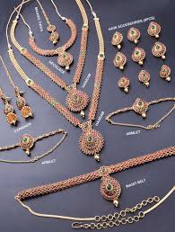 Rent Marriage Bridal Jewellery Set With Paisley Design Online Free Delivery And Pickup Bridal Fashion Jewelry Jewelry Bridal Jewelry