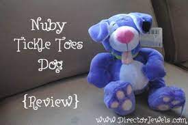 Nuby Usa Tickle Toes Dog Review Addie Loves This Toy Tickled Nuby Plush Dog