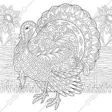 Coloring Page For Adults Digital Coloring Page Thanksgiving Etsy Fall Coloring Pages Thanksgiving Coloring Pages Bird Coloring Pages