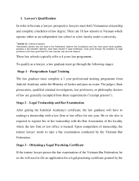 Volunteer or volunteer practitioner means a. Doc How To Become A Lawyer In Vietnam Thá»‹ Van Academia Edu