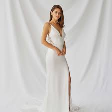 Alexandra grecco illusion long sleeve high slit wedding dress fall 2021. New Alexandra Grecco Wedding Dresses Plus Past Collections