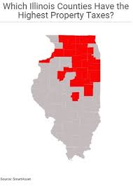 Top 25 Illinois Counties With The Highest Property Taxes