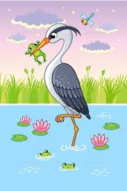 Cartoon Bird On Tree Drawing Vector Illustration With A Bird In Cartoon Style Cartoon Styles Bird Drawings Art Drawings For Kids