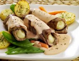 Bistec A La Milanesa Rollos De Bistec Bistec Recetas Con Bistec Bistec De Res