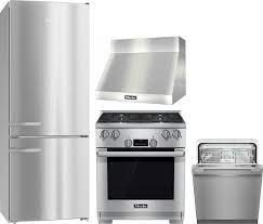 We did not find results for: Miele Mireradwrh2023 4 Piece Kitchen Appliances Package With Bottom Freezer Refrigerator Dual Fuel Range And Dishwasher In Stainless Steel
