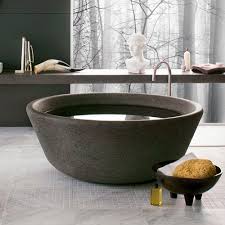 Auch ihr badezimmer können mit naturstein gestaltet werden. Runde Badewanne Spa V4 Neutra By Arnaboldi Angelo S R L Freistehend Naturstein