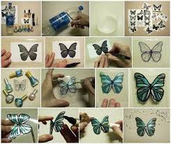 Diy Butterflies Made From Plastic Bottles Butterfly Crafts Diy Butterfly Plastic Bottle Crafts
